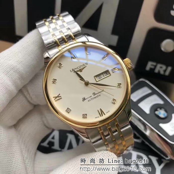 LONGINES浪琴 2018最新款 時尚男士腕表 WSS1300